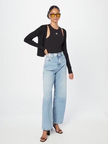 Calvin Klein Jeans - Top en negro