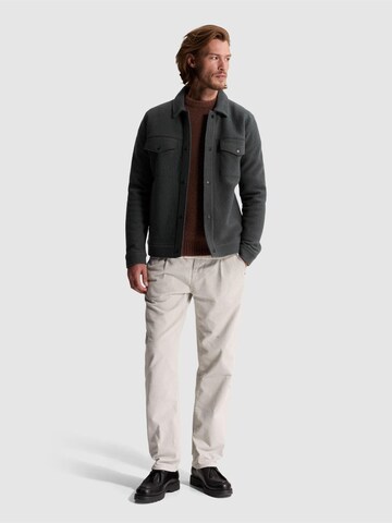 CAST IRON - Cárdigan 'Cardigan in 100% boiled wool with chest pockets' en beige