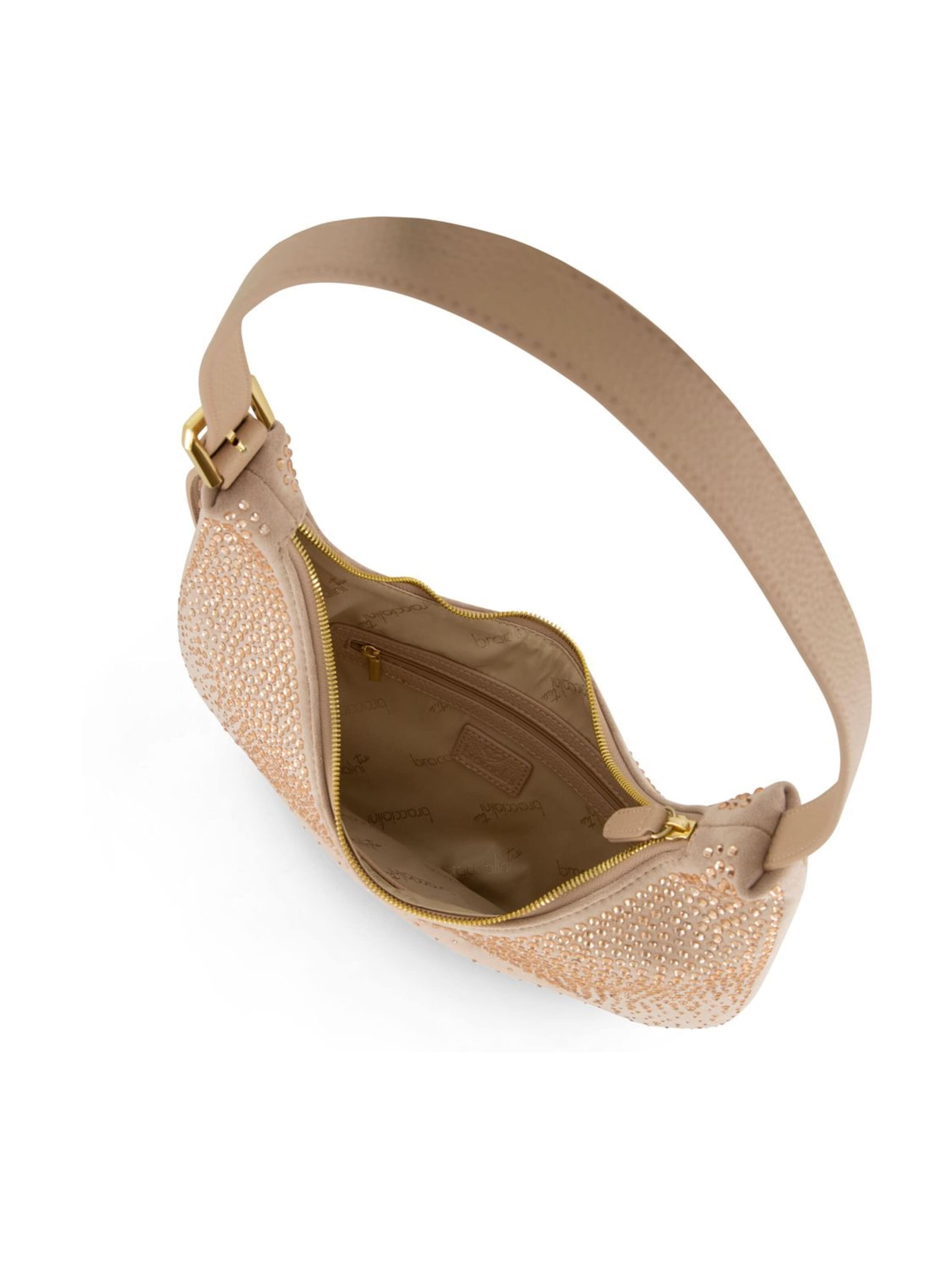 Borsa a spalla 'Beth Strass' di Braccialini in rosa