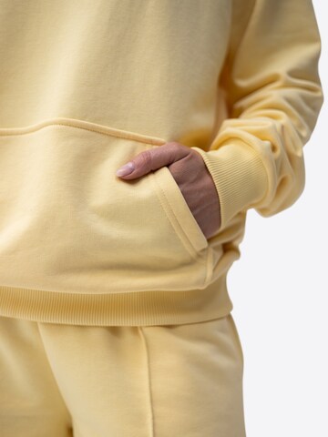TATES Oversized Sweater 'Kuscheliger Light Hoodie' in Yellow