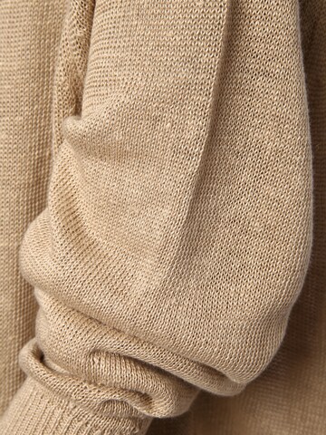 FYNCH-HATTON Knit Cardigan in Brown