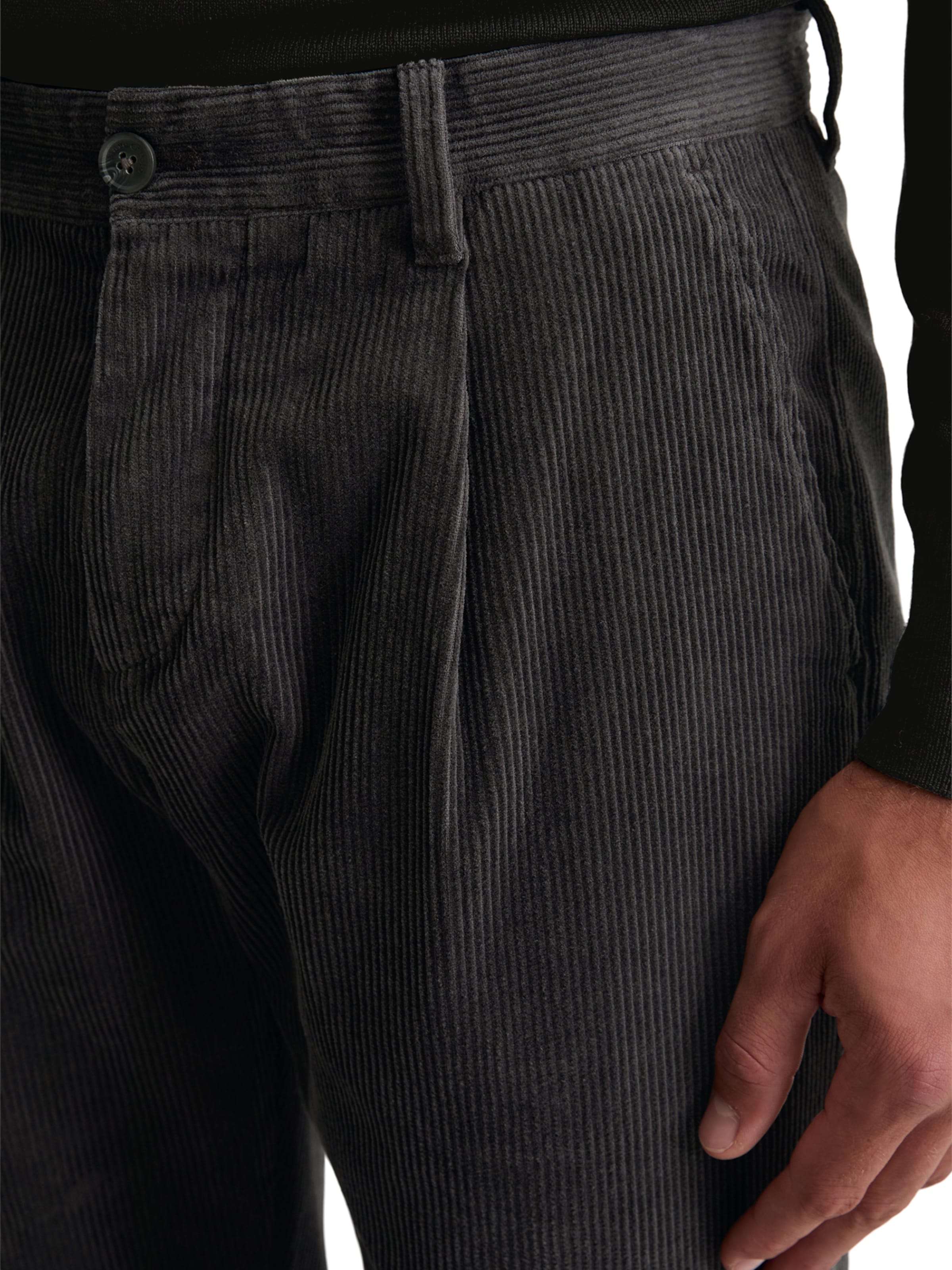 Regular Pantalon 'Osby' Marc O'Polo en gris