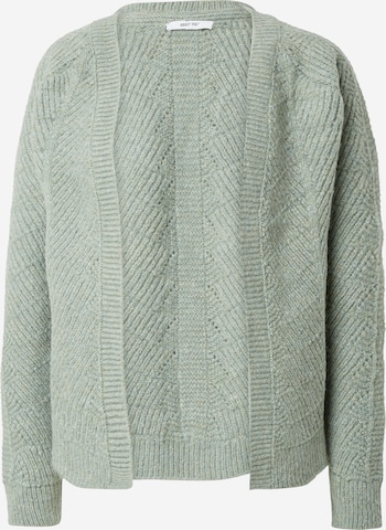 ABOUT YOU Knit Cardigan 'Jessa' in Green: front