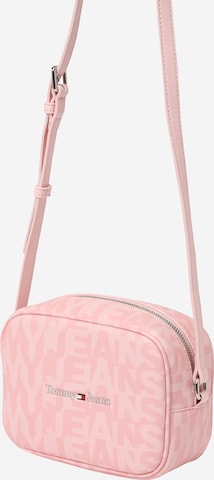rozā Tommy Jeans Pleca soma: no priekšpuses