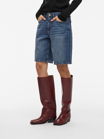 VILA Loosefit Jeans i blå