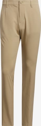 ADIDAS PERFORMANCE Regular Workout Pants 'Ultimate 365' in Beige: front