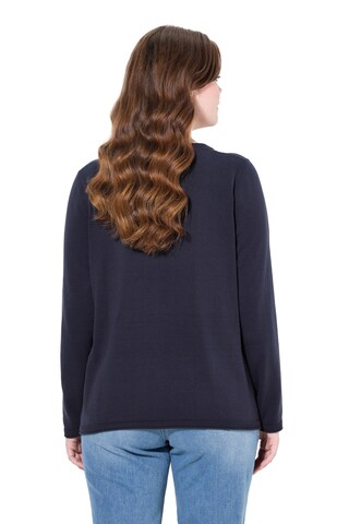 Pull-over Ulla Popken en bleu