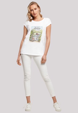 F4NT4STIC Shirt 'Disney Winnie The Pooh Adventure' in White