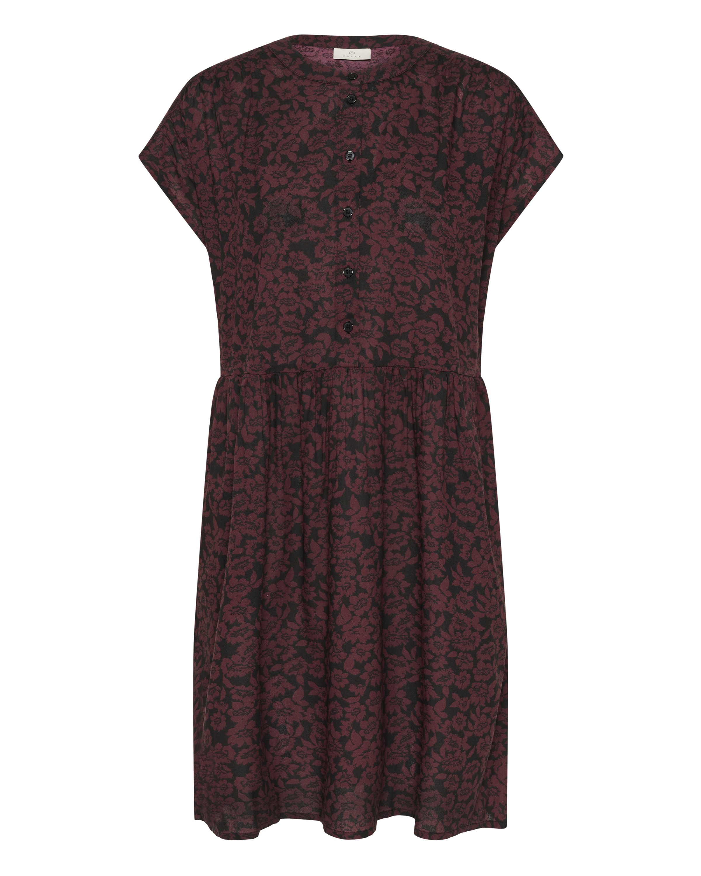 Kaffe Kleid 'Beathe' in Braun: Vorderseite