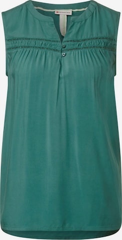 STREET ONE Blouse in Groen: voorkant