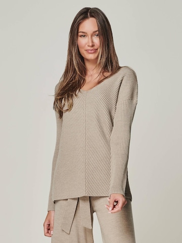 Abito da casa 'LOUNGEWEAR SET  - Pullover Blossom & Pants Bailey' di YOU LOOK PERFECT in grigio
