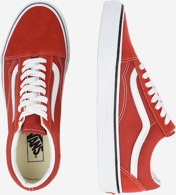 VANS حذاء رياضي بلا رقبة بلون بني