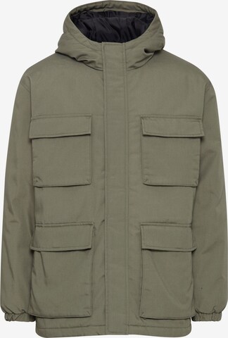 Veste d’hiver 'Gaben Utility' !Solid en vert : devant