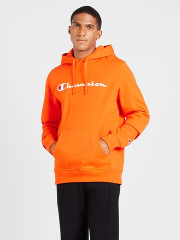 Bluză de molton de la Champion Authentic Athletic Apparel pe portocaliu: față