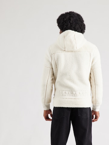 NAPAPIJRI Поларено яке 'TARALGA' в бежово: отзад