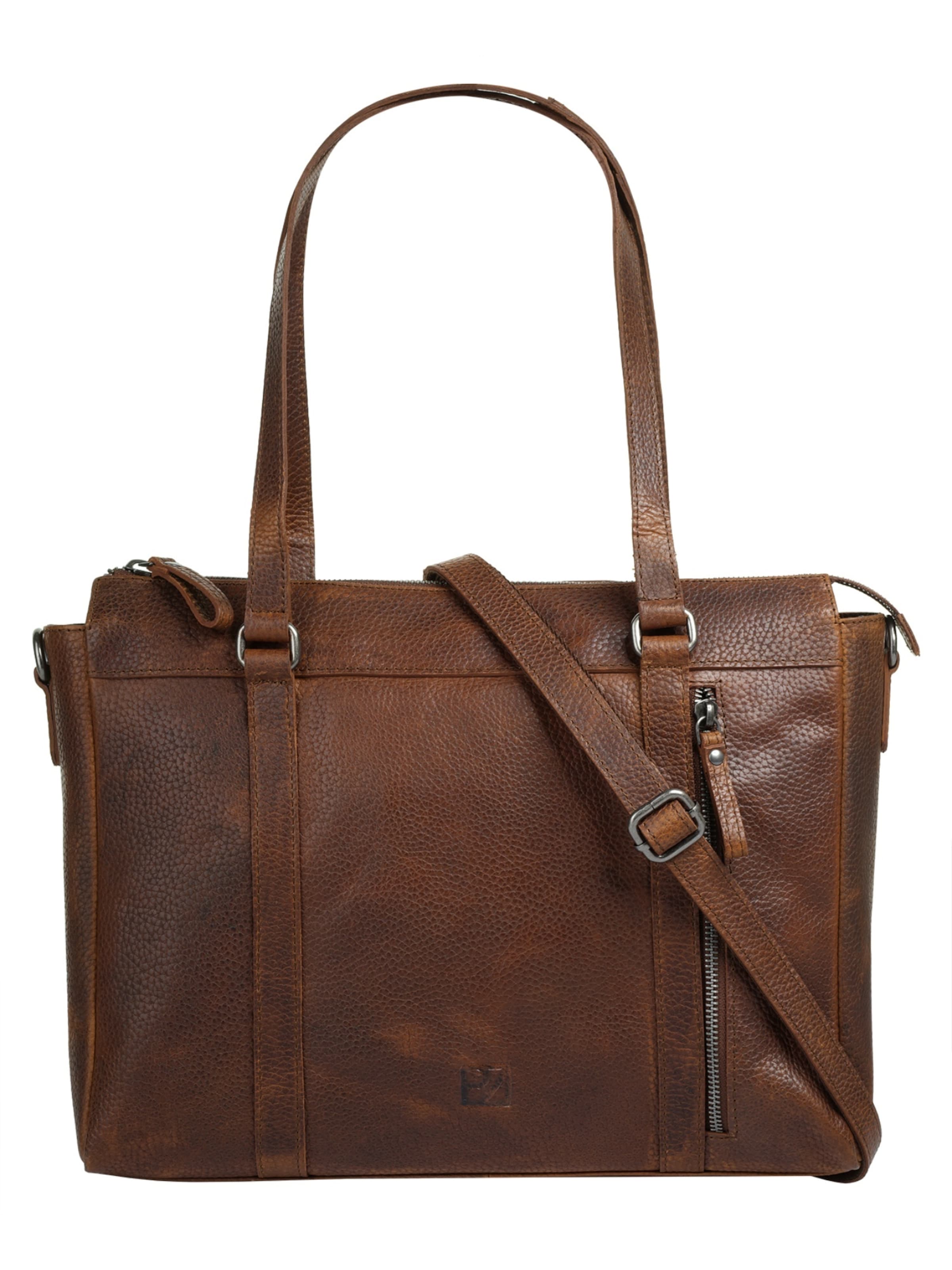 BODENSCHATZ Shopper in Brown: front
