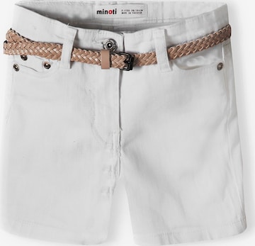 MINOTI Regular Jeans in Wit: voorkant