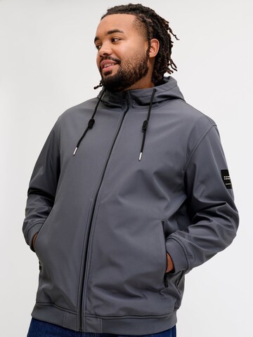 Veste mi-saison Jack & Jones Plus en gris