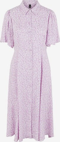 Robe-chemise 'Telli' Y.A.S en violet : devant