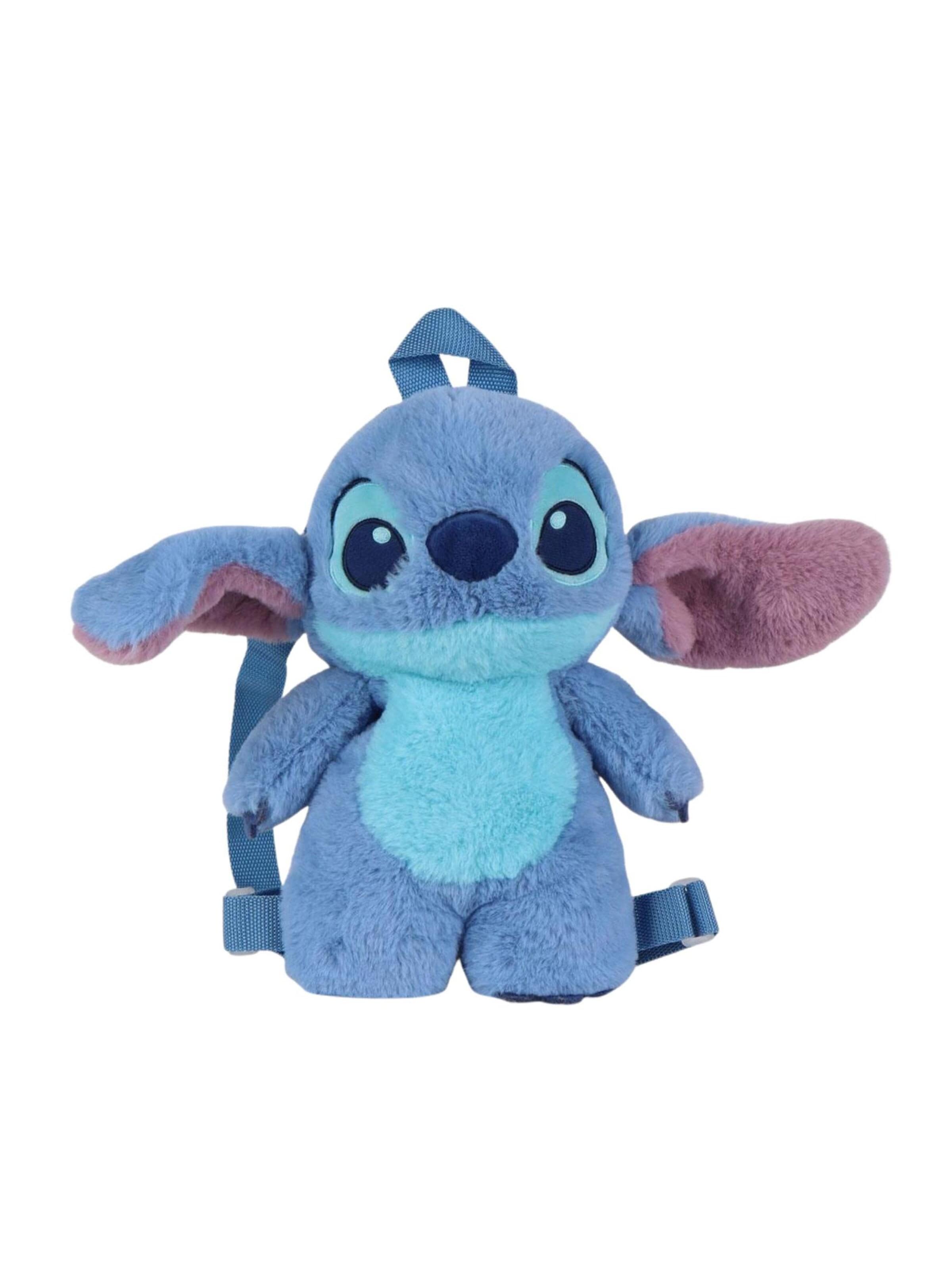 Sac à dos 'Kinder Rucksack Plüschfigur Stitch' Cerdá en bleu : devant