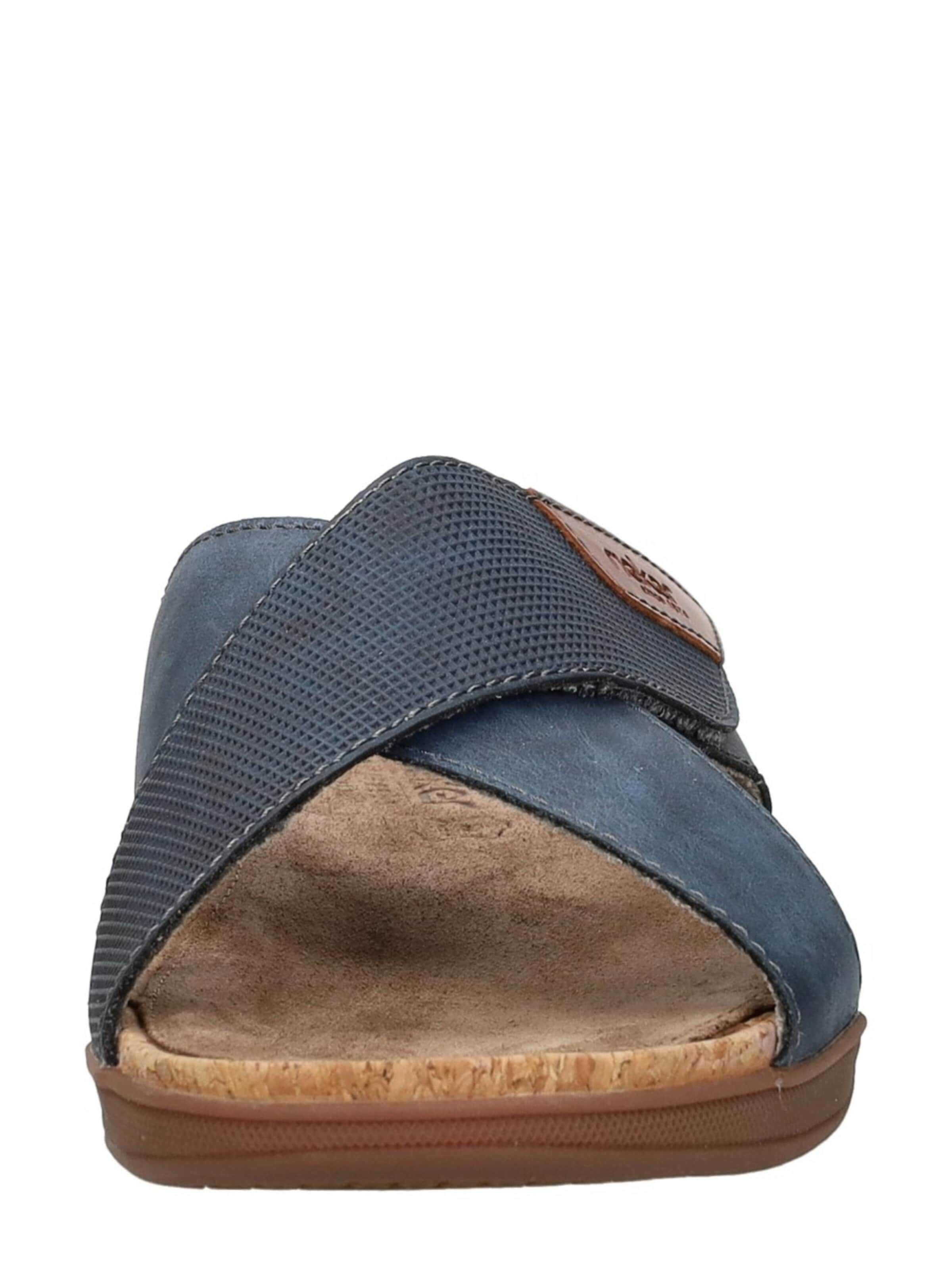 Rieker Huisschoen 'Open Teen' in Blauw
