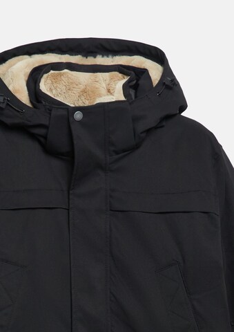 s.Oliver - Casaco de inverno em preto