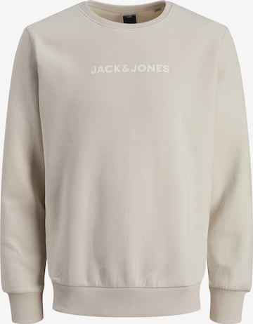 JACK & JONES Sweatshirt 'You' in Beige: predná strana
