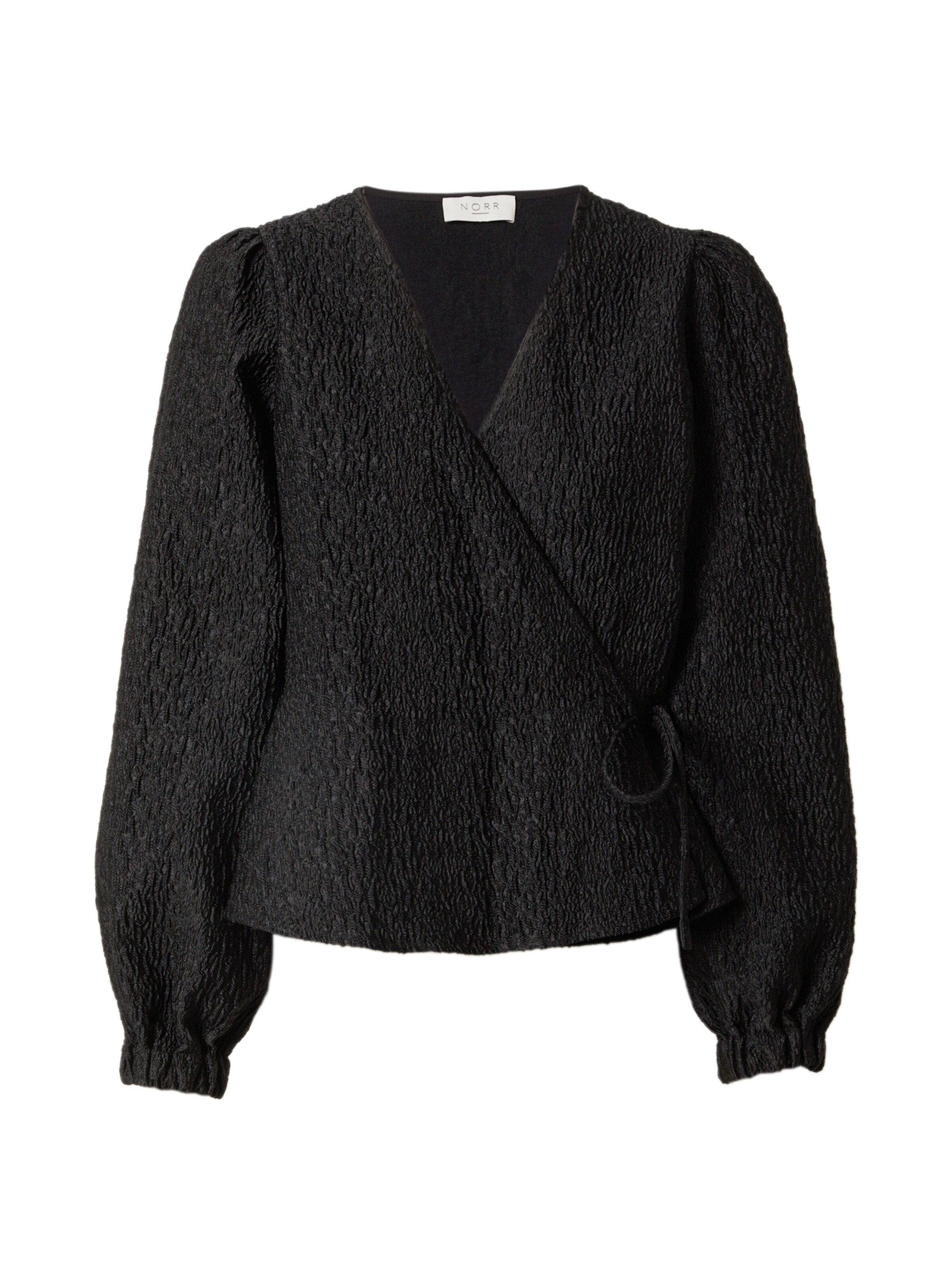 NORR Pluus 'Gia', värv must: eest vaates