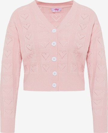 Cardigan MYMO en rose : devant