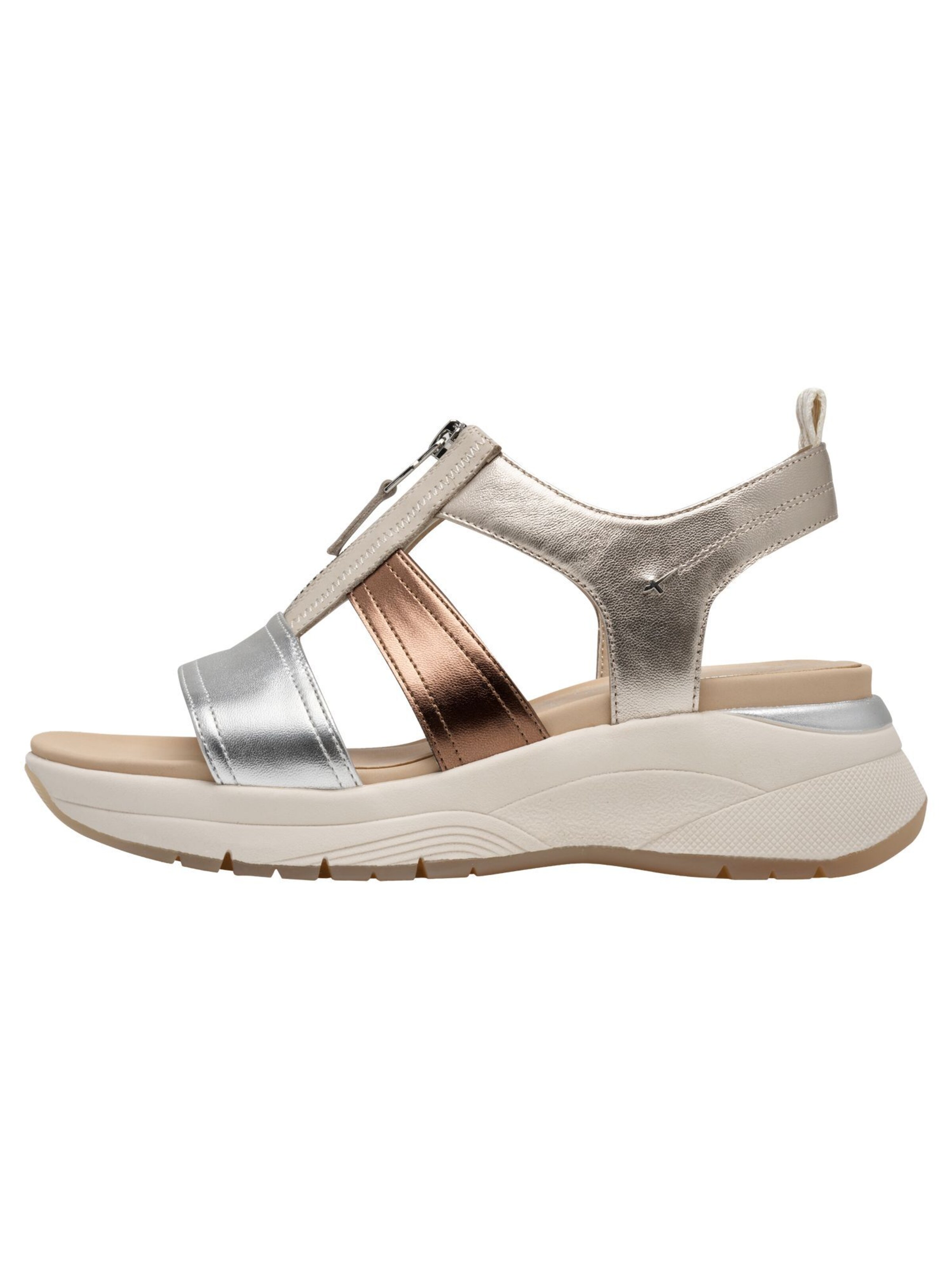 Sandales Tamaris en mélange de couleurs