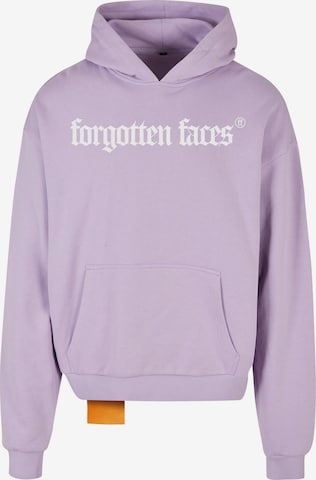 Forgotten Faces Sweatshirt 'Jade Oni' in Purple: front