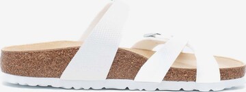 BIRKENSTOCK Muiltjes 'Franca' in Wit