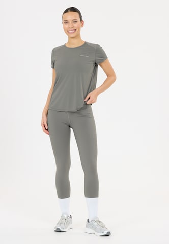 ENDURANCE Skinny Sportbroek 'Strong' in Groen