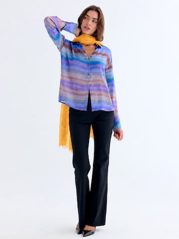 Écharpe SILK & CASHMERE en jaune