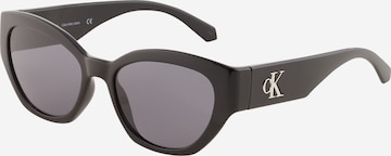 Ochelari de soare 'CKJ22634S' de la Calvin Klein Jeans pe negru: față