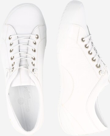 COSMOS COMFORT Athletic Lace-Up Shoes in White