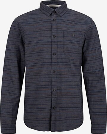 TOM TAILOR Regular fit Button Up Shirt in Blue: front