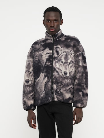 Only & Sons - Chaqueta polar 'ONSJAMES' en negro: frente