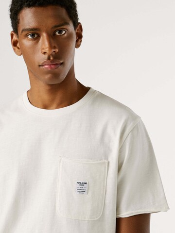 Pepe Jeans Shirt 'SUNDAY TEE' in White