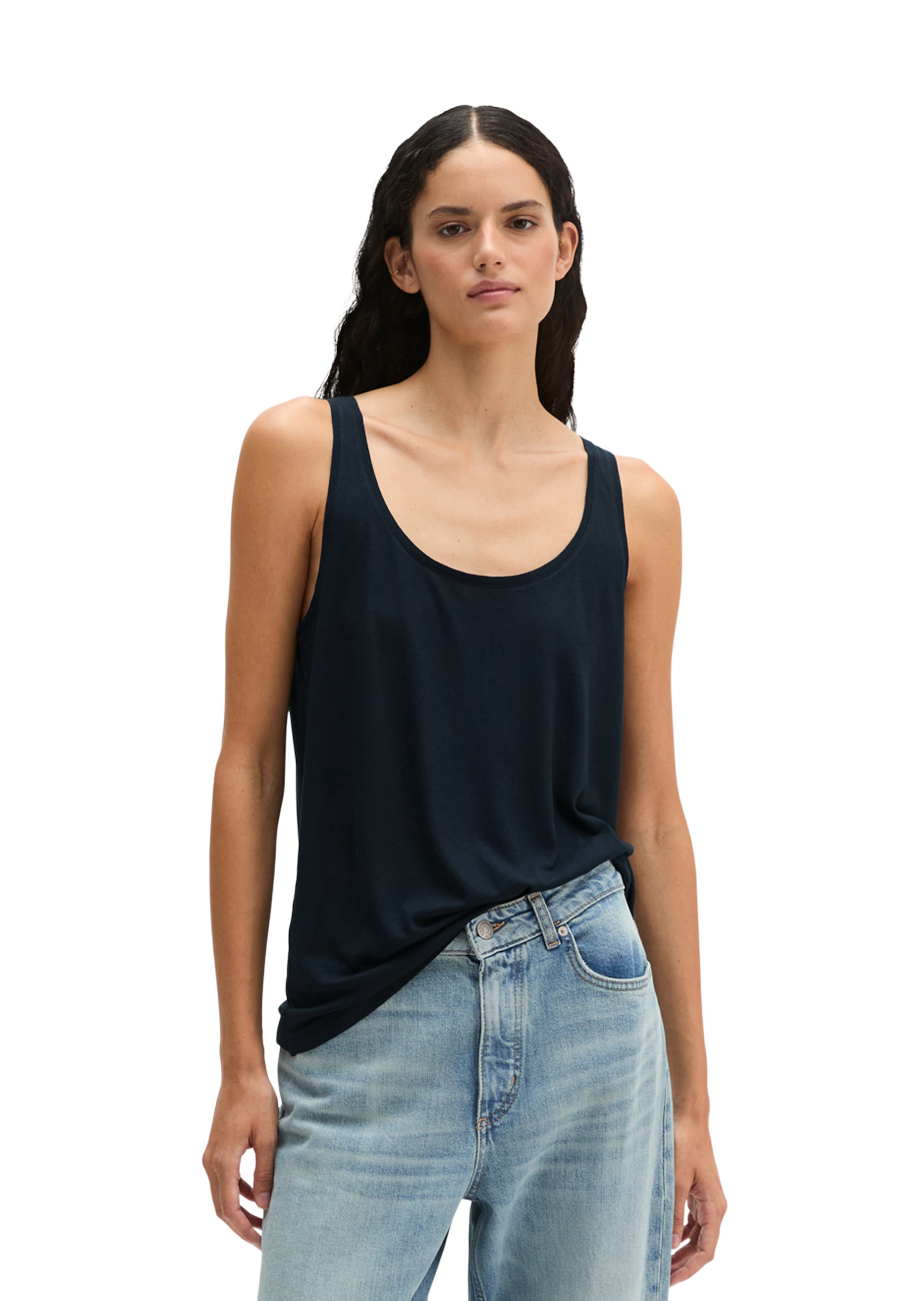 Marc O'Polo Top in Blau: Vorderseite