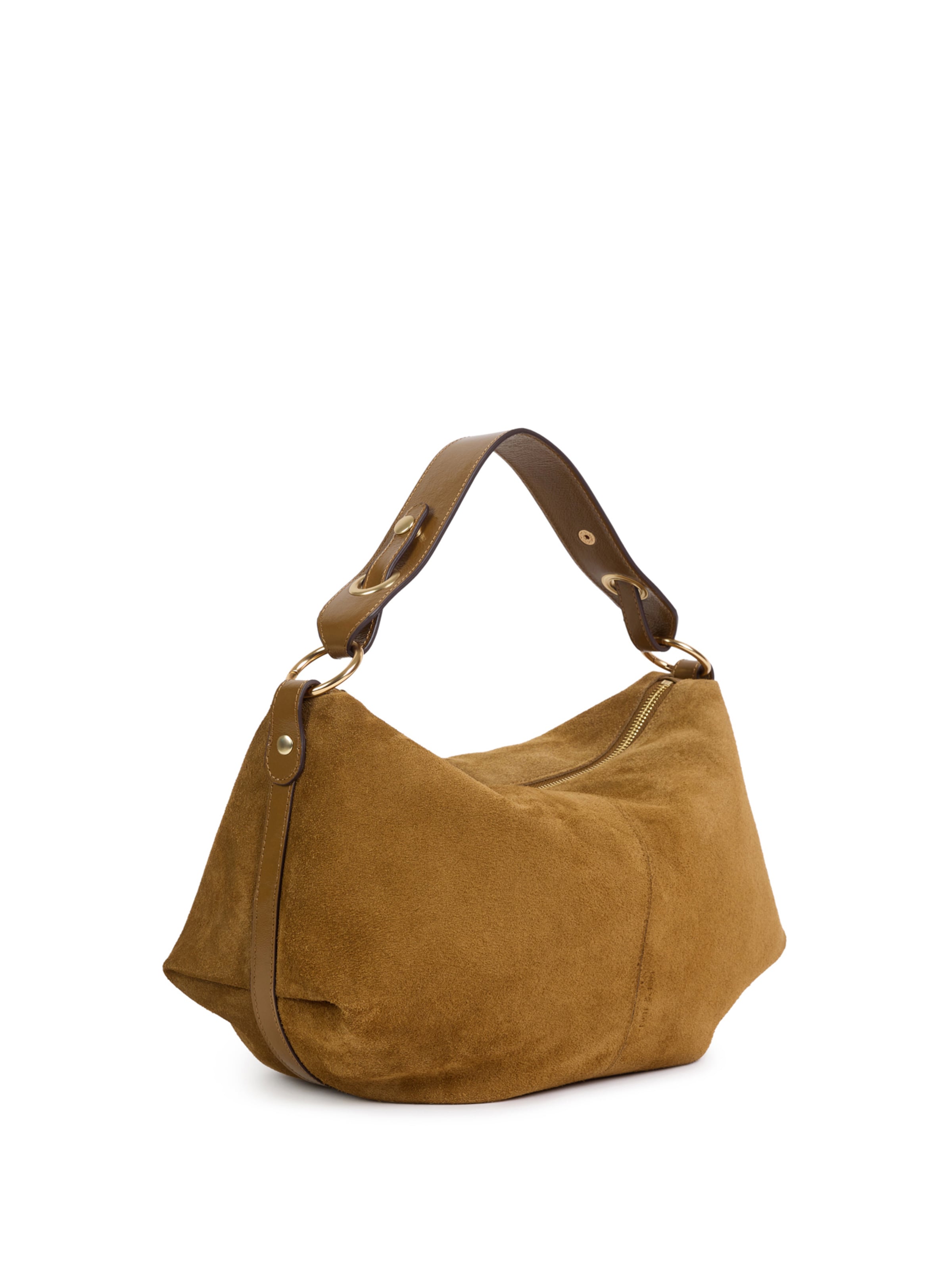 Nat&Nin Schoudertas 'Hera' in Bruin