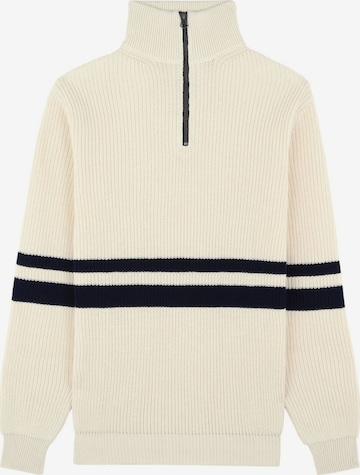 Scalpers Sweater in White: front