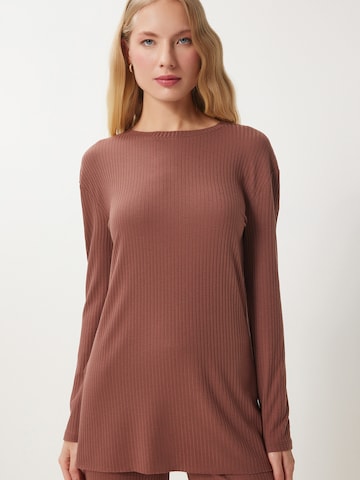 Happiness İstanbul Домашний костюм в Коричневый