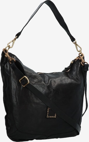 Campomaggi Shoulder bag 'Mogano' in Black: front