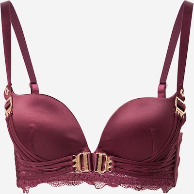 Liemenėlė 'Avela' iš Hunkemöller, spalva – vyno raudona spalva, Prekių apžvalga