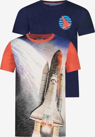 SALT AND PEPPER T-Shirt 'Space Shuttle' in Blau: predná strana