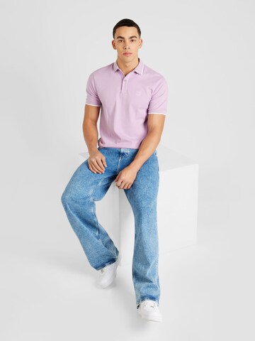 T-Shirt 'Passertip' BOSS en violet