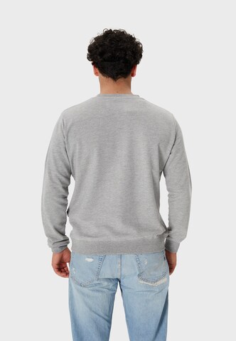 Oldskull Sweatshirt 'Asian Big W Vintage Logo Graphic' in Grau