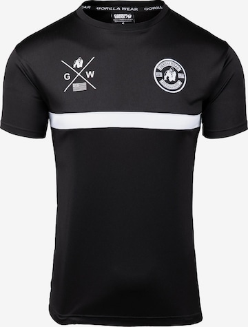Maglia funzionale 'Vernon' di Gorilla Wear in nero: frontale