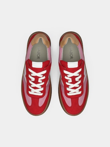 Baskets basses GABOR en rouge